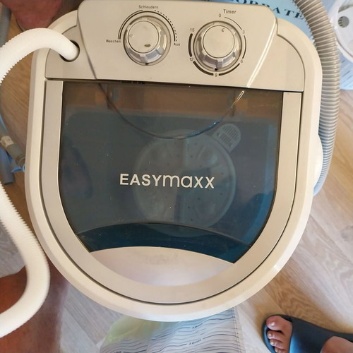 Easymaxx mini washing machine, 3 kg capacity, unused