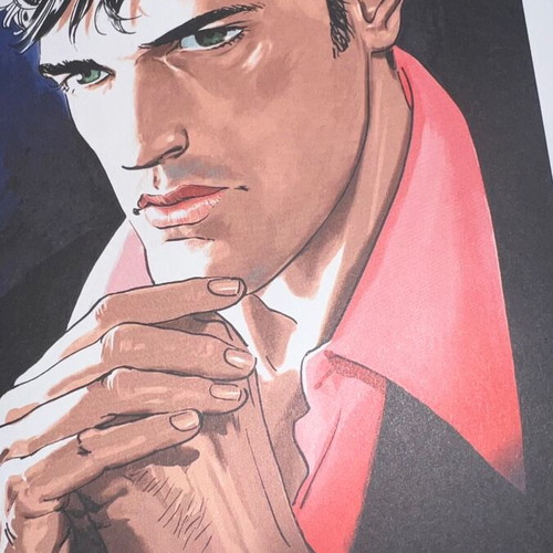 Brindisi comic used, rare collectible, limited edition numbered