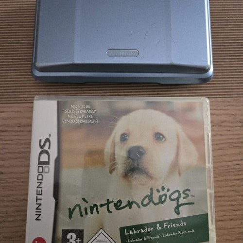 Nintendo DS used with Nintendogs game without charger