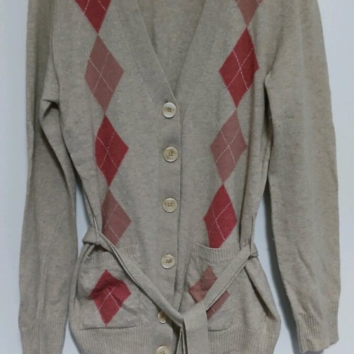 Conbìpel wool women's cardigan like new, beige, size M