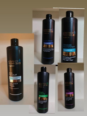 Hair shampoos new, pack of 5 for all needs