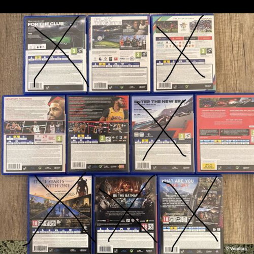 PS4-PS5 game bundle like new