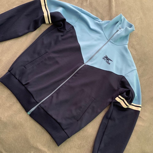 Asics Tiger vintage αθλητικό μπουφάν μέγεθος M μπλε μεταχειρισμένο