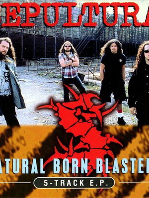 Sepultura Natural Born Blasters CD EP употребяван, метъл