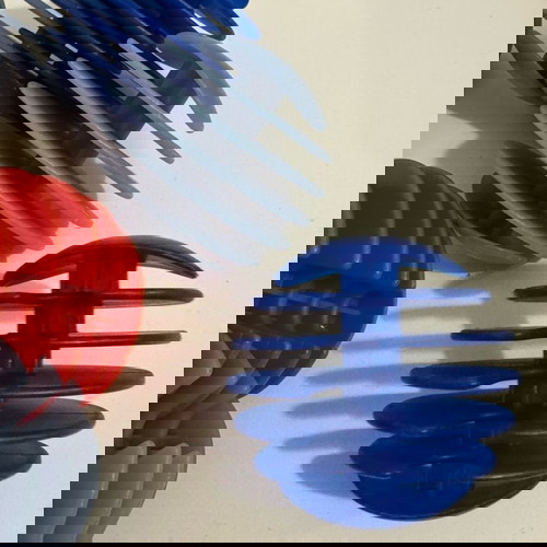 Πλαστικές μπάλες για μάζεμα καλωδίων μεταχειρισμένες, πακέτο 17