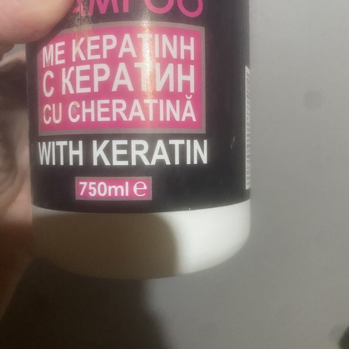 Keratin shampoo 750 ml new