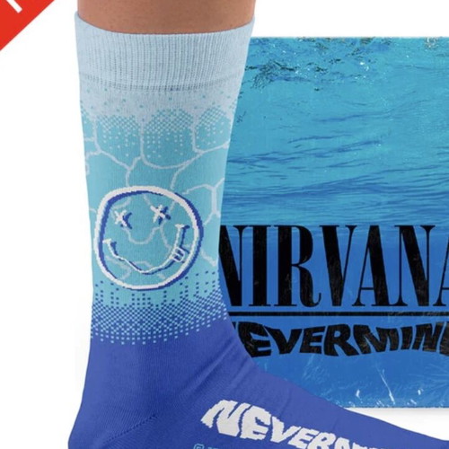 Nirvana socks by Sock Affairs, cotton, seamless