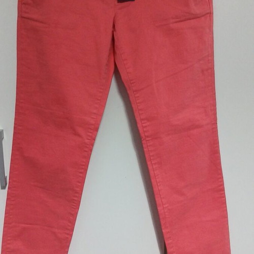 Tommy Hilfiger women's pants new, elastic, red and pink, size M