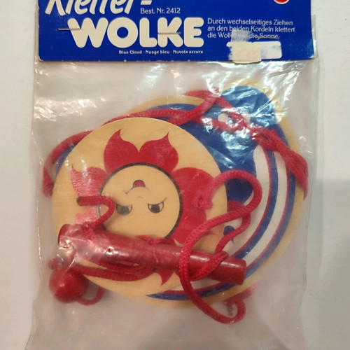 Vintage HABA Wooden Toy Kletter-Wolke sealed, new old stock