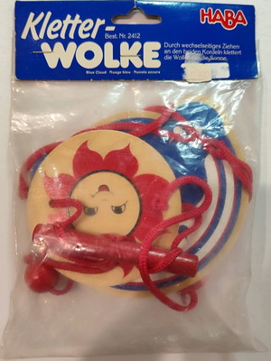 Vintage HABA Wooden Toy Kletter-Wolke sealed, new old stock