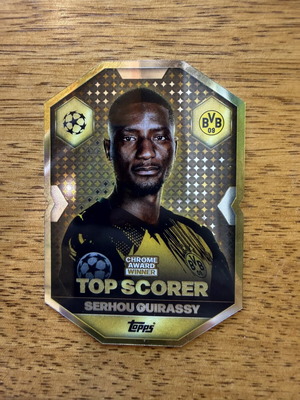 Serhou Guirassy Top Scorer Topps card brand new
