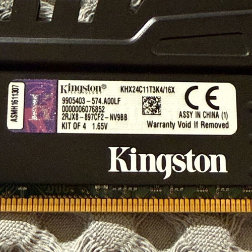 Kingston HyperX Beast KHX24C11T3K4/16X DDR3 SDRAM 8GB (2 x 4GB) like new