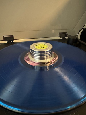 Record Weight Vinyl Stabilizer με Αλφάδι 265γρ Νικελέ σαν καινούργιο