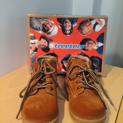 Streeters Kids Boots Size 21 Like New Tan Camel