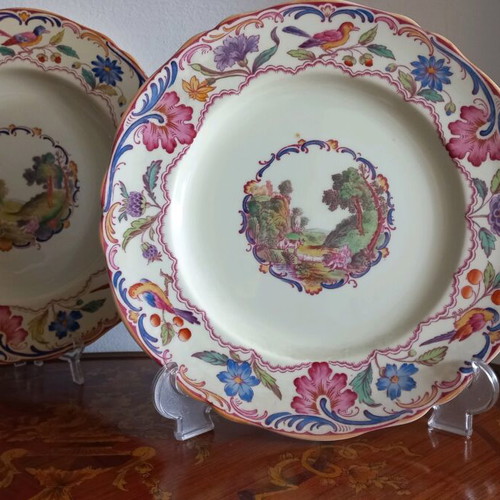 Copeland SPODES 1929 plate pair like new