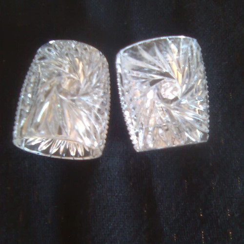 Glass decorative items like new, set of 10 pieces