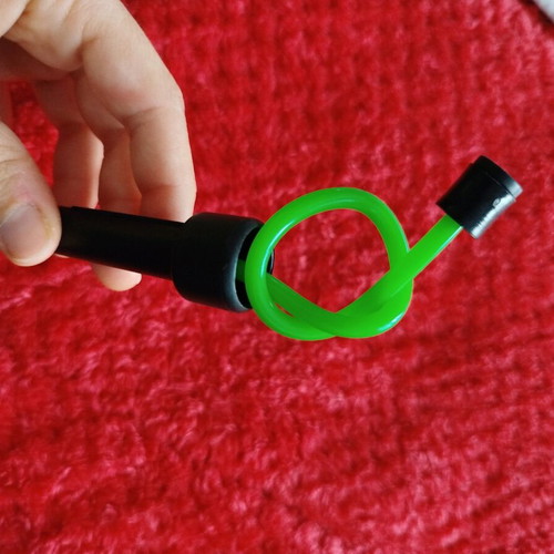 Fitness jump rope used, light green, 2.75 meters, plastic