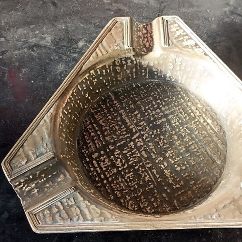 Bronze ashtray used in very good condition