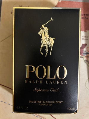 Ralph Lauren Polo Supreme Oud Eau de Parfum 125ml like new