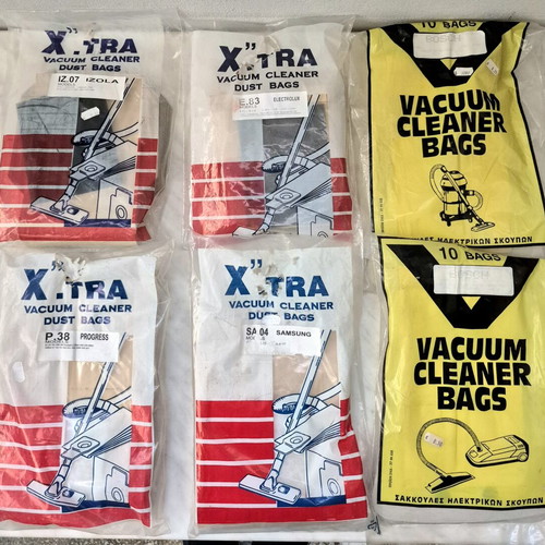Vacuum Cleaner Bags new, pack of 6, compatible with multiple brands