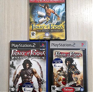 Πακέτο 3 παιχνίδια Prince of Persia PS2