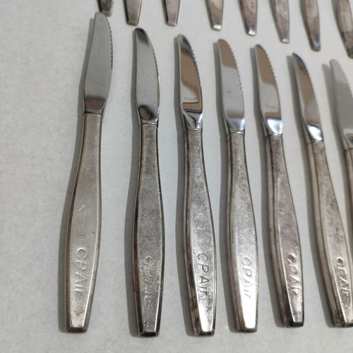 Vintage Canadian Pacific Airlines CP Air cutlery set used