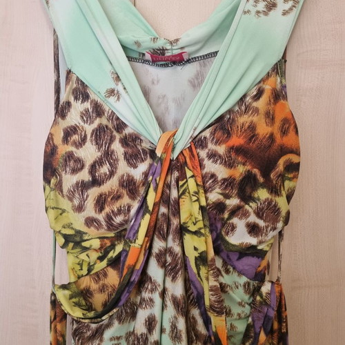 Mini dress by FΙFILLES like new, colorful, one size