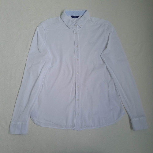 Gant women's shirt size L, long sleeve, 100% cotton, white