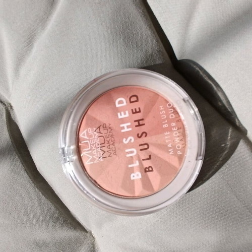 MUA blush like new, shade peachy