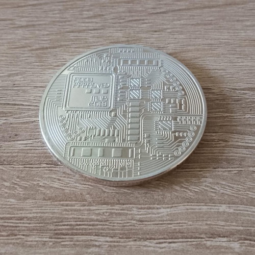 Bitcoin token commemorative medal like new, set of 3 pieces