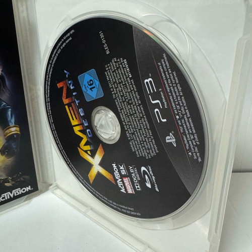 PLAYSTATION 3 PS3 GAME X-MEN DESTINY COMPLETE WORKING MINT