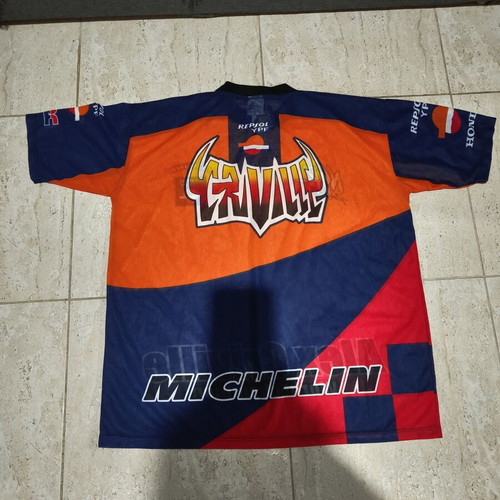 Vintage Honda Repsol Michelin Alex Criville World Champion Racing Shirt new XL
