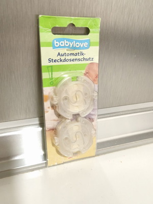 Babylove σετ 6τμχ αυτόματες προστατευτικές πρίζες ασφαλείας για μωρά