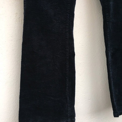 Costes navy corduroy flared pants like new, size XL