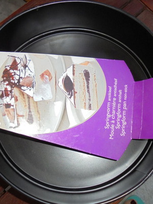 Patisse springform pan round non-stick 24cm new