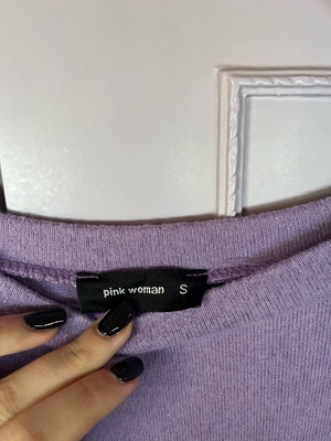Pink Woman sweater like new, lilac, size S