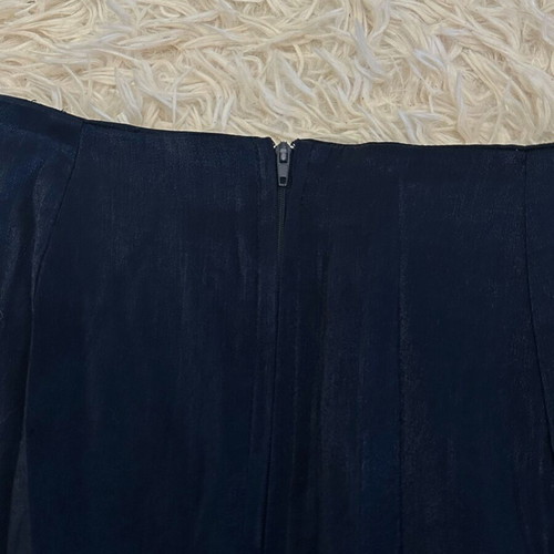 Blue midi skirt with slit used Paranoia