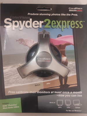 Datacolor Spyder 2 Express color calibration device like new