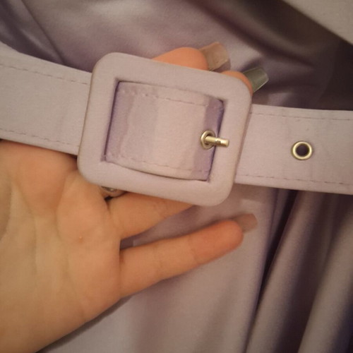 Desiree satin dress like new, lilac, size XL