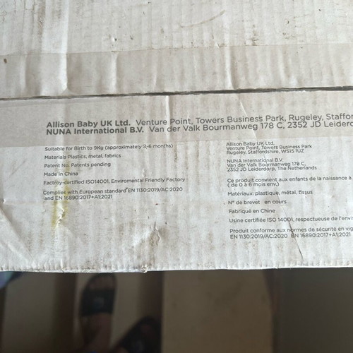 Next To Me Joie crib new in box