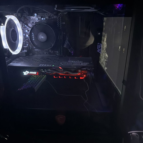 Gaming PC Ryzen 1500x GTX 1060 16GB RAM SSD 500GB like new