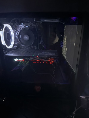 Gaming PC Ryzen 1500x GTX 1060 16GB RAM SSD 500GB σαν καινούργιο
