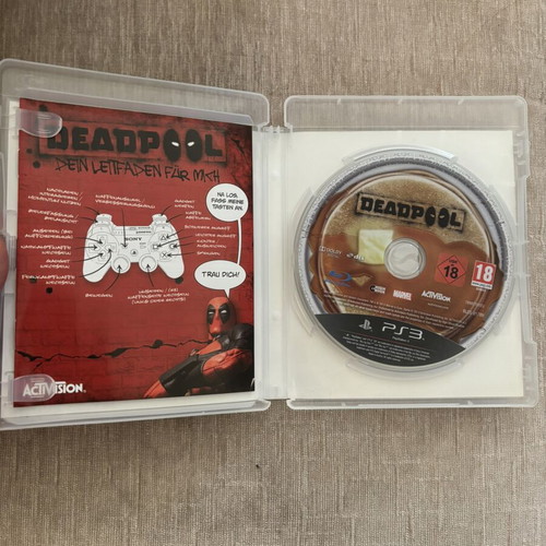 Deadpool PlayStation 3 game, complete