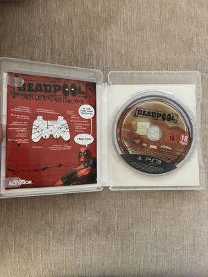 Deadpool PlayStation 3 game, complete