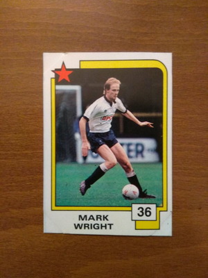 Κάρτα Panini Soccer Superstars 1988 No36 Mark Wright μεταχειρισμένη