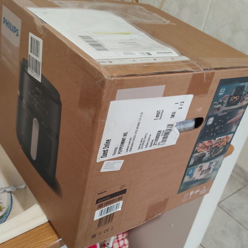 Philips Air Fryer 6.2L 2000 Series, black, new