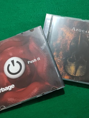 Garbage single "Push It" and Apocalyptica album "Inquisition Symphony" like new
