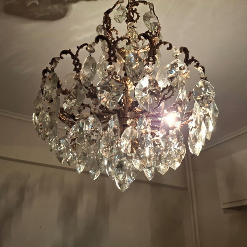 Crystal chandelier like new