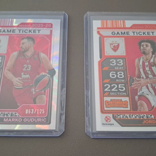 Panini Euroleague Contenders 2025-26 set of 115 cards like new
