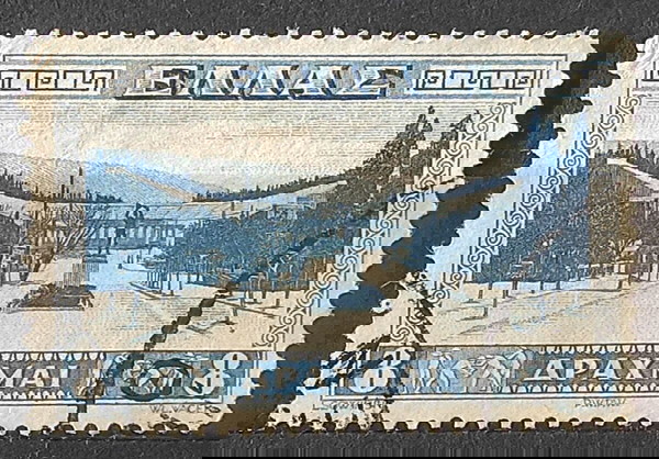 1934 ΕΚΔΟΣΗ ΣΤΑΔΙΟΥ - ΜΟΝΗ ΣΕΙΡΑ ΣΦΡΑΓΙΣΜΕΝΟΥ ΓΡΑΜΜΑΤΟΣΗΜΟΥ